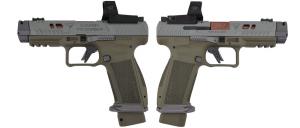 CENTURY Canik 55 TTI COMBAT SMOKE ODGREEN W/MECanik 55 OPTIC 9MM PISTOL 4.6" 2-18RD CENTURY Canik 55 TTI COMBAT SMOKE ODGREEN W/MECanik 55 OPTIC 9MM PISTOL 4.6" 2-18RD