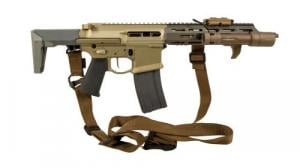 Used Q Honey Badger .223/5.56MM, 1 Magazine, Light, Sling, Romeo Red Dot, Factory Box - IUQ070626 Used Q Honey Badger .223/5.56MM, 1 Magazine, Light, Sling, Romeo Red Dot, Factory Box - IUQ070626