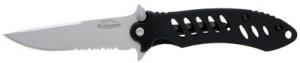 Remington 18220 F.A.S.T. Folder Stainless/ Black Finish Straight Point Blade An