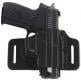 Galco TS212B TacSlide Black Kydex Holster w/Leather Backing Belt 1911 3-5" Right Hand - TS212B