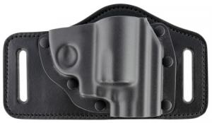 Galco TS212B TacSlide Black Kydex Holster w/Leather Backing Belt 1911 3-5" Right Hand - TS212B
