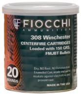 Fiocchi CANNED HEAT 308 Winchester (7.62 NATO) Full Metal Ja - 308CA Fiocchi CANNED HEAT 308 Winchester (7.62 NATO) Full Metal Ja - 308CA