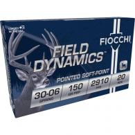 Fiocchi Rifle Shooting Dynamics .30-06 Springfield Pointed So - 3006B Fiocchi Rifle Shooting Dynamics .30-06 Springfield Pointed So - 3006B