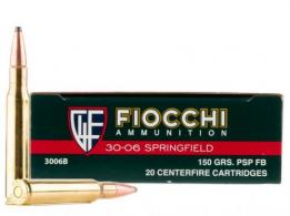 Main product image for Fiocchi Rifle Shooting Dynamics .30-06 Springfield Pointed So