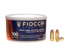 Fiocchi CANNED HEAT 9mm Full Metal Jacket 115 GR 1200 fps 10 - 9CAP Fiocchi CANNED HEAT 9mm Full Metal Jacket 115 GR 1200 fps 10 - 9CAP