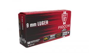 Fiocchi 9MM LUGER 123GR FMJ TRUNCATED - FI9APC Fiocchi 9MM LUGER 123GR FMJ TRUNCATED - FI9APC