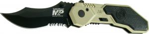 Smith & Wesson Knives MP Black Blade Desert Serrate - SWMP1BSD Smith & Wesson Knives MP Black Blade Desert Serrate - SWMP1BSD