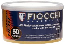 Fiocchi CANNED HEAT 45 Automatic Colt Pistol (ACP) Full Meta - 45CA Fiocchi CANNED HEAT 45 Automatic Colt Pistol (ACP) Full Meta - 45CA