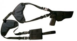Bulldog Cases Black Nylon Pistol Holster For 4-4 1/2 Barrel Bulldog Cases Black Nylon Pistol Holster For 4-4 1/2 Barrel