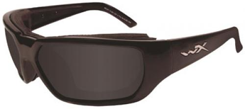 Wileyx Eyewear Rout Safety Glasses Gloss Black/Smoke