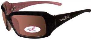 Wileyx Eyewear SSLAC03 LACEY Safety Glasses Cotton Candy Frame/Colal Pink - SSLAC03