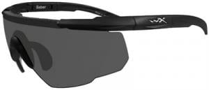 Wileyx Eyewear SABER ADVANCED Safety Glasses Smoke/Matte - 302