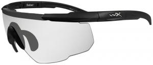 Wiley X Eyewear 303 Saber Advanced Safety Glasses Matte Black/Clear - 303