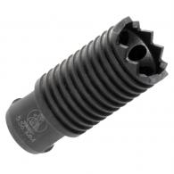 Troy Ind SBRACLM05BT00 Claymore Muzzle Brake Black Steel with 1/2"-28 tpi Threads & 2.25" OAL for 5.56x45mm NATO AR-Platform - CLM05BT00 Troy Ind SBRACLM05BT00 Claymore Muzzle Brake Black Steel with 1/2"-28 tpi Threads & 2.25" OAL for 5.56x45mm NATO AR-Platform - CLM05BT00