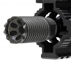 Troy Ind SBRACLM06BT00 Claymore Muzzle Brake Black Steel with 5/8"-24 tpi Threads & 2.25" OAL for 308 Win AR-Platform - CLM06BT00 Troy Ind SBRACLM06BT00 Claymore Muzzle Brake Black Steel with 5/8"-24 tpi Threads & 2.25" OAL for 308 Win AR-Platform - CLM06BT00