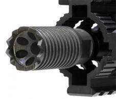 Troy Ind SBRACLM06BT00 Claymore Muzzle Brake Black Steel with 5/8"-24 tpi Threads & 2.25" OAL for 308 Win AR-Platform - CLM06BT00