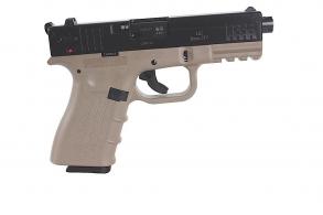 ISSC M22 Threaded .22 LR 4" 10+1 Polymer Grip Desert Tan - M111008 ISSC M22 Threaded .22 LR 4" 10+1 Polymer Grip Desert Tan - M111008