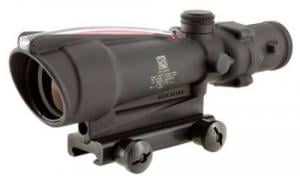 Trijicon ACOG 4x 32mm Red Chevron 223 / 5.56 BDC Reticle Flat Dark Earth Rifle Scope Trijicon ACOG 4x 32mm Red Chevron 223 / 5.56 BDC Reticle Flat Dark Earth Rifle Scope