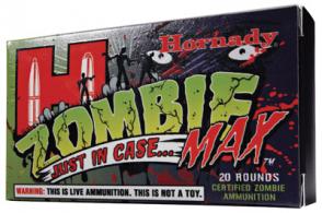 Hornady ZOMBIE 7.62mmX39mm ZMax 123 GR 2360 fps 20 Rounds Pe - 80782 Hornady ZOMBIE 7.62mmX39mm ZMax 123 GR 2360 fps 20 Rounds Pe - 80782