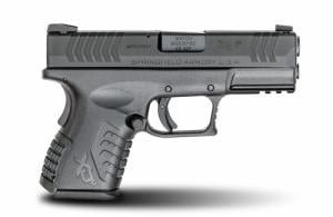 Springfield Armory XDM93845CB XDM Compact 45 ACP 3.8" 9+1 Poly Grip Black - XDM93845CB