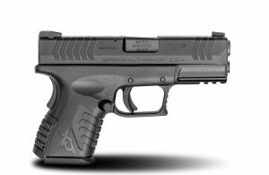 Springfield Armory XDM93845CBHC XDM Compact 45 ACP 3.8" 13+1 Poly Grip Blk - XDM93845CBHC