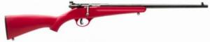 Savage Arms Rascal Youth Red 22 Long Rifle Bolt Action Rifle