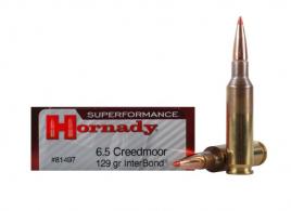 Hornady InterBond 6.5 CRD Interbond 129 GR 20Box - 81497 Hornady InterBond 6.5 CRD Interbond 129 GR 20Box - 81497