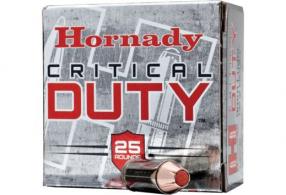 Hornady Critical Duty 9mm +P 135gr FlexLock, 25rd Box  - 90226