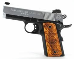 American Classic ACA45DT 1911 Amigo 45 ACP 3.50" 7+1 Blued Hard Chrome Slide Hardwood Grip - ACA45DT