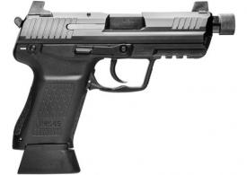 Heckler & Koch H&K HK45 Compact Tactical V1 .45 ACP 4.57" 10+1 (2) Black Black Steel Slide Black Interchangeable Backstrap Grip - 81000022 Heckler & Koch H&K HK45 Compact Tactical V1 .45 ACP 4.57" 10+1 (2) Black Black Steel Slide Black Interchangeable Backstrap Grip - 81000022
