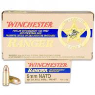 Winchester 9MM 124 NATO FMJ 50RD - RA9124N