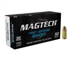 Magtech First Defense 9mm 147 GR Bonded Jacket Hollow Point 50 Bx/ - 9BONC Magtech First Defense 9mm 147 GR Bonded Jacket Hollow Point 50 Bx/ - 9BONC