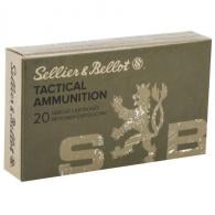 Sellier & Bellot .300 Black  Blackout 124gr FMJ 20ct Box - SB300BLKA