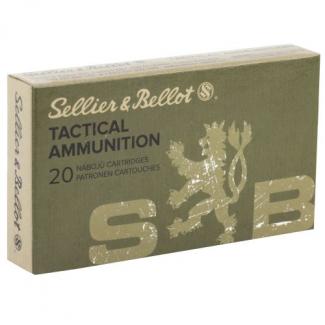 Main product image for Sellier & Bellot 300BlackB Rifle .300 Black 147 GR Full Metal Jacket 20 Bx/