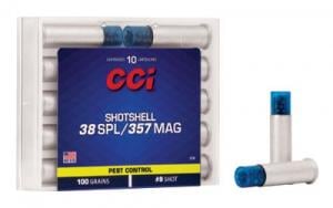 CCI 357/38Spl Shotshell #9 10rd - 3738 CCI 357/38Spl Shotshell #9 10rd - 3738