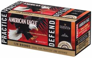 Federal 90/95 9mm 120Box/4Case - PAE9124