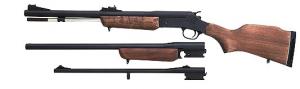 Rossi 50 Cal w/20"/20 Gauge w/22"/22LR w/18.5" Blue Barrels Youth Match Set - S202250YM