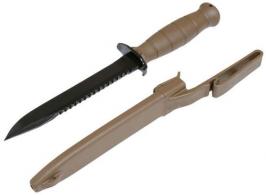 Glock Field Knife Field Knife w/Saw 7" Spring Steel HRC55 Phosphate-Tr - KD039179
