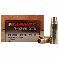 Barnes VOR-TX 454 Casull 250 gr XPB 20rd box - 22024 Barnes VOR-TX 454 Casull 250 gr XPB 20rd box - 22024