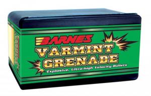 Barnes Bullets Varmint Grenade 22 Hornet .224 30 gr Flat Base Hollow Point 100 Per Box - 30170