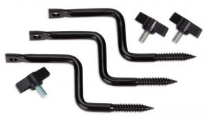 Moultrie MFHP12571 EZ Tree Mount Black Steel 3 Per Pkg - 270