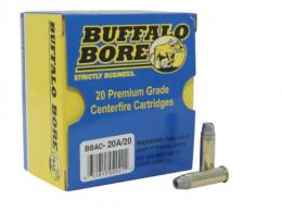 Buffalo Bore Ammunition 38 Special +P 158 Grain Lead Semi-Wadcutter Hollow Point