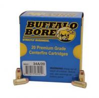Buffalo Bore Personal Defense Jacketed Hollow Point 9mmX18mm Makarov Ammo 20 Round Box - 34A/20