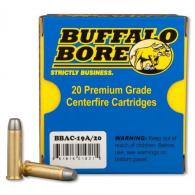Buffalo Bore .357 MAG 180 GR Hard Cast Flat Nose 20 Box - 19A/20