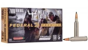 Federal Trophy Copper Rifle Ammunition 7mm Rem Mag 150gr HP 3025 fps 20/ct - P7RTC3 Federal Trophy Copper Rifle Ammunition 7mm Rem Mag 150gr HP 3025 fps 20/ct - P7RTC3