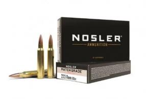 Nosler Match Grade .223 Remington 60 grain Ballistic Tip Ammo (20ct)
