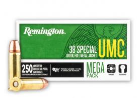 Remington Ammunition LB38S11A Brass 38 Special Metal Case 130 GR 250Box/4Case - LB38S11A