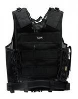 Drago Gear Fast Draw Vest Tactical Black Mesh Net - 51301BL