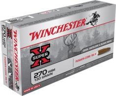 Win Ammo Super X 270 Win Short Mag Power Core 95/5 - X270WSMLF