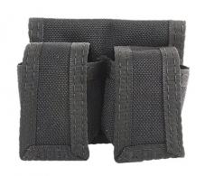 HKS Black Medium Double Speedloader Case - 100 HKS Black Medium Double Speedloader Case - 100